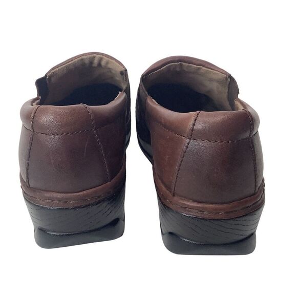 Klogs USA Women's Brown Clog Shoes size 9.5 M Leather Upper Comfort Slip on - Picture 5 of 12